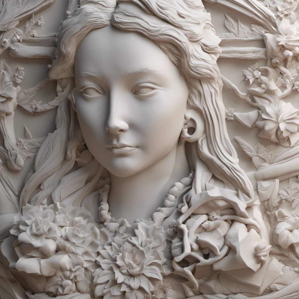 3d relief design art interior design by noush